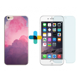 Pack protection : coque personnalisée iPhone 6 + verre trempé