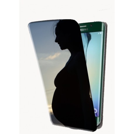 Housse verticale avec photo pour Samsung Galaxy S6 Edge