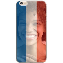 Coque avec photo montage drapeau français pour iPhone 6 / 6S